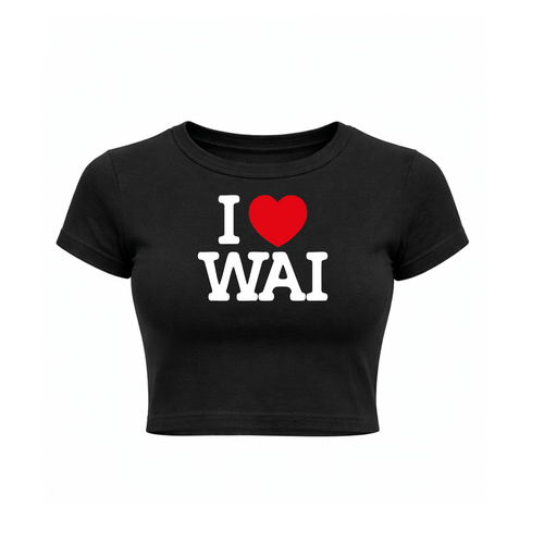 Baby tee I LOVE WAI