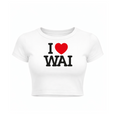 Baby tee I LOVE WAI