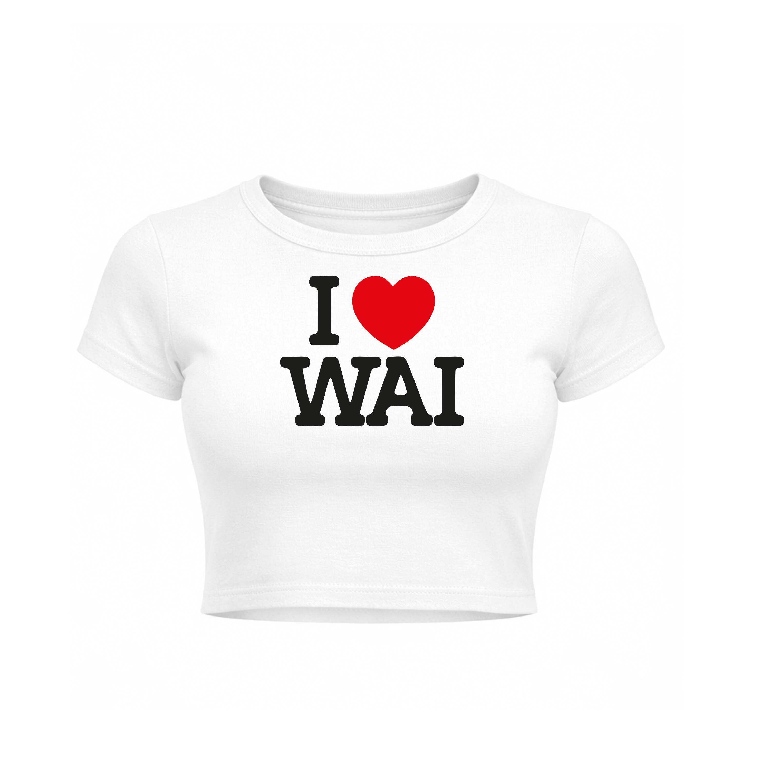 Baby tee I LOVE WAI
